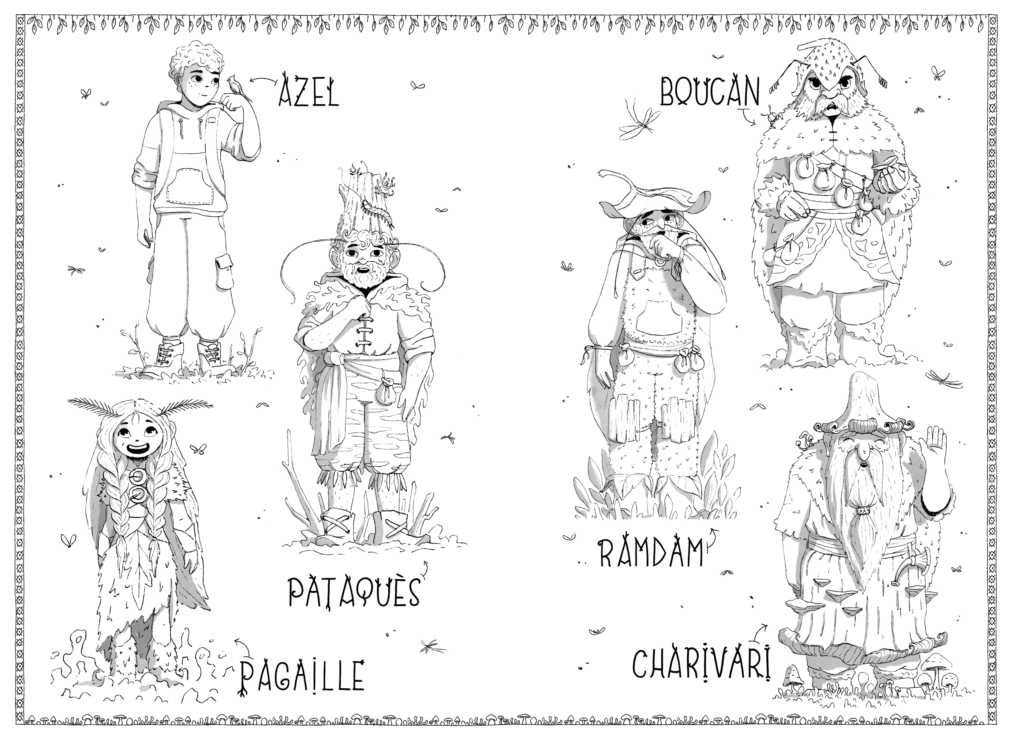 Azel et les Florafaunes